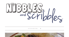 Desktop Screenshot of nibblesandscribbles.com